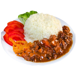 米小福2号香菇卤肉150g常温料理包预制菜速食半成品外卖加热即食