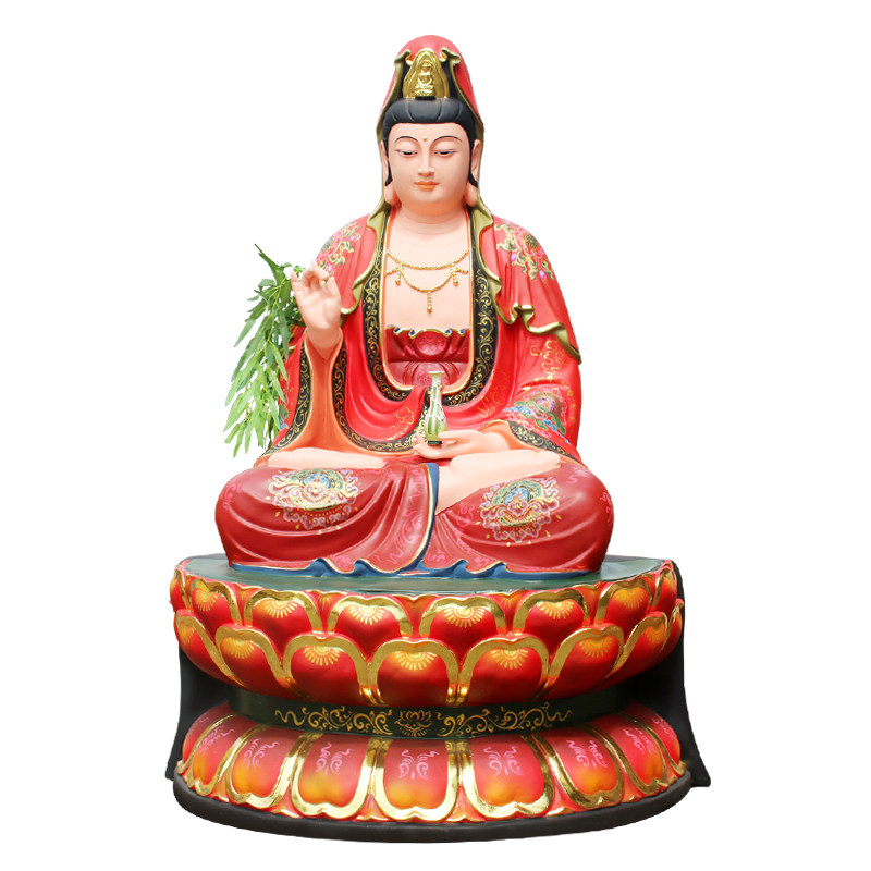 观世音菩萨树脂玻璃钢寺庙佛像