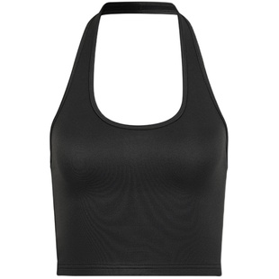 AnnoMundi 星霜荏苒 弹力百搭挂脖背心女修身基础短款内搭上衣