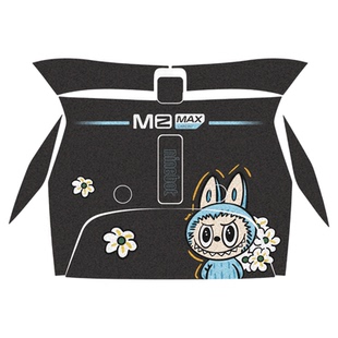 适用于25款九号MZ MAX彩绘装甲贴纸车身保护贴膜电动车膜改装配件