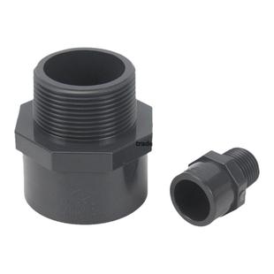 协羽 UPVC外牙直接 塑料外丝直接 PVC塑料管道外螺纹接头 阀接头