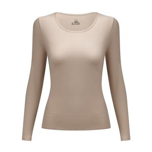 纯棉秋衣女款单件上衣大码套装棉毛衫低领保暖内衣打底衫秋裤薄款