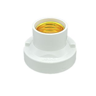 加厚E27螺口灯座圆形明装通用型小灯头 LED节能灯老式 电灯泡底座