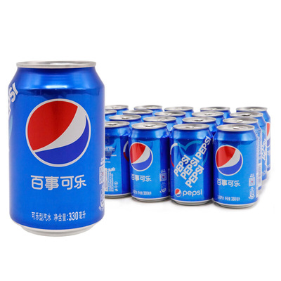 百事可乐整箱碳酸饮料