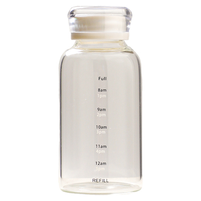 舍里耐高温密封双盖刻度玻璃杯