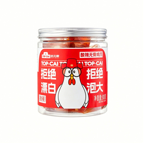 状元蔡酸辣无骨鸡爪500g即食