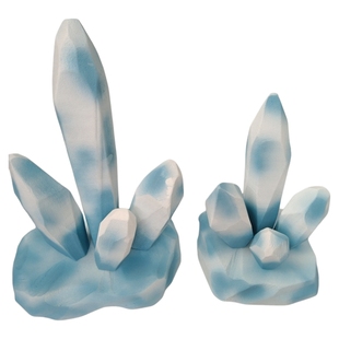 定制泡沫雪花冰雪奇缘雪山冰柱冬季场景婚礼布置橱窗装饰摄影道具