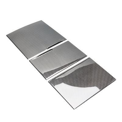 新款特斯拉真碳纤维中控内饰贴