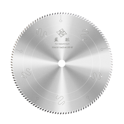 蓝胜蜂窝铝板专用超薄铝合金锯片铝型材踢脚线110/255/355切割片