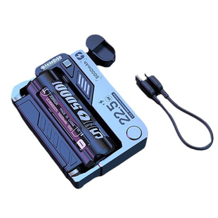 可换电池仓弹夹21700胶囊分离式充电宝器宝2万5000毫安mah苹果安卓LC双口线22.5w移动电源3C标签上飞机麦小兜