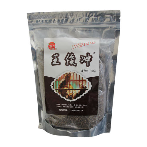 王俊冲手工画眉鸟食饲料斗鸟料打鸟料提性壮膘比赛鸟粮雀王专用料