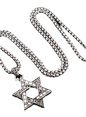 钛钢挂件十字架嘻哈风配饰吊坠