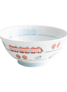 日本进口卡通儿童陶瓷饭碗餐具
