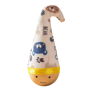 不倒翁猫咪玩具自嗨解闷神器消耗体力羽毛逗猫棒球形小猫必备用品