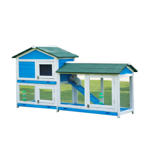 木制双层兔笼兔舍兔屋包邮大号家用信鸽子笼鸡笼猫笼猫窝别墅房子