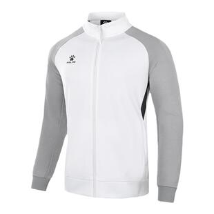 KELME卡尔美运动外套男秋季上衣针织开衫卫衣休闲立领夹克运动服