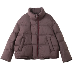 孔雀飞飞 专柜品质 2025冬装新款韩版大码遮肉女羽绒服绒子含量90