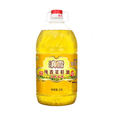 滇雪纯香菜籽油非转基因物理压榨