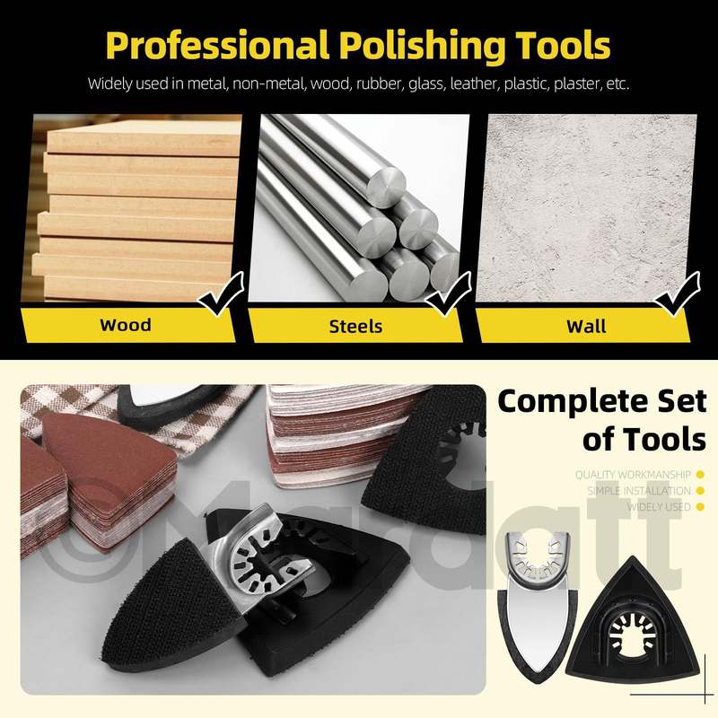 154件万用宝配件 砂纸打磨抛光 通用开口快装