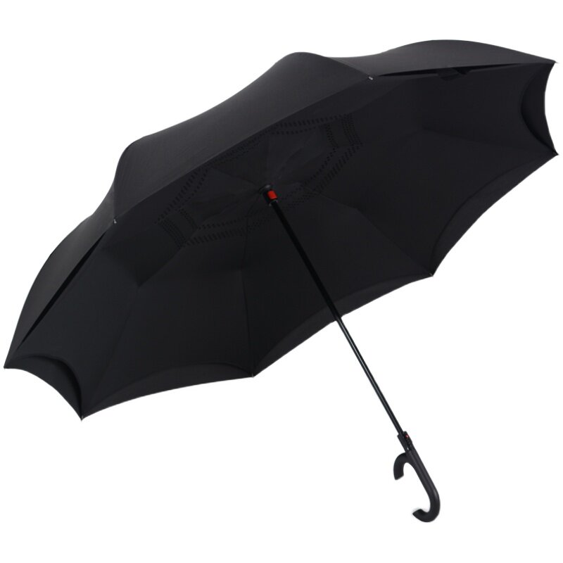 16骨长柄反向伞车载晴雨两用
