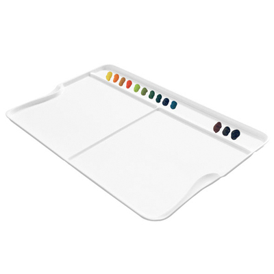 美捷乐水彩保湿调色盘丙烯调色盒