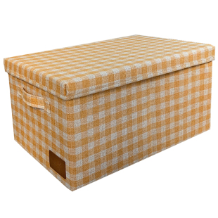 环保带盖收纳韩国风儿童衣服内衣收纳盒车载学生宿舍抽屉式储物箱