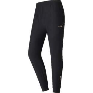 鸿星尔克女针织九分裤断码清仓男长裤舒适休闲卫裤女裤春秋裤子女