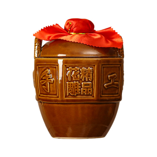 正宗绍兴老黄酒十五年陈酿花雕酒1.5L坛装整箱糯米酒半干型加饭酒