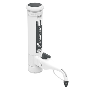 群安仪器瓶口分液器实验室10/30/60ml套筒式可调定量加液瓶加液器