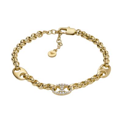 阿玛尼女士串联小猪鼻子锆石手链