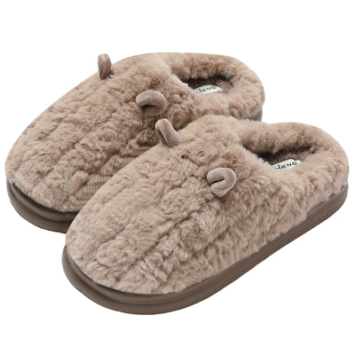 防臭棉拖鞋男士秋冬季居家不臭脚