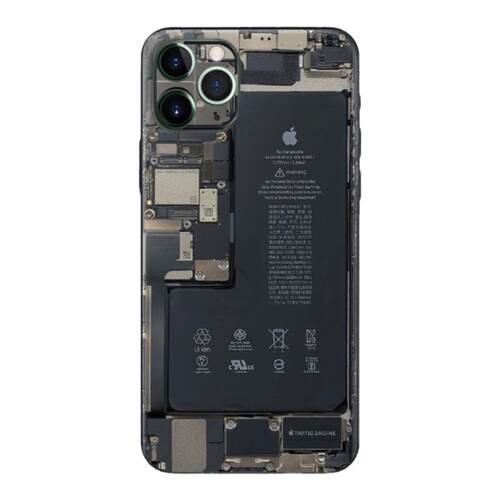 SkinAT适用于苹果手机保护膜 iPhone 17 Pro Max背贴 iPhone 18 Pro创意贴膜 拆机伪装贴
