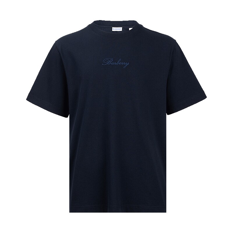 BURBERRY/博柏利字母刺绣T恤男士