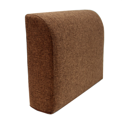 科技布客厅实木沙发靠垫定制