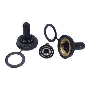 MTS钮子开关摇柄防水防尘套1321帽KN3胶套罩螺纹直径12MM细牙6粗