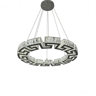 意式轻奢范斯哲客厅餐厅水晶吊灯