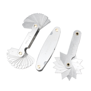 不锈钢r规全套高精度半径规样板R角规规尺弧度圆角测量工具圆弧尺