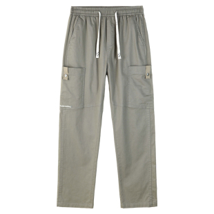 班尼路SK夏季休闲裤男宽松直筒2026新款男装长裤男士工装裤子男YS