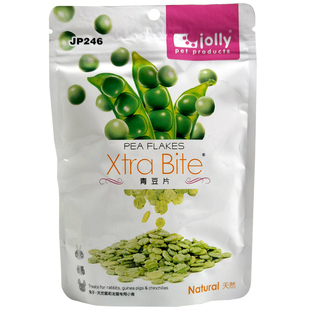 Jolly祖莉青豆片180g荷兰猪饲料龙猫粮食豚鼠兔子仓鼠零食
