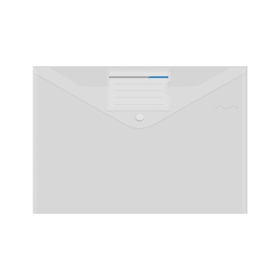 200个a4文件袋透明塑料档案袋资料袋办公用品合同收纳袋按扣式加厚文件夹学生用标签分类试卷袋子文具定制