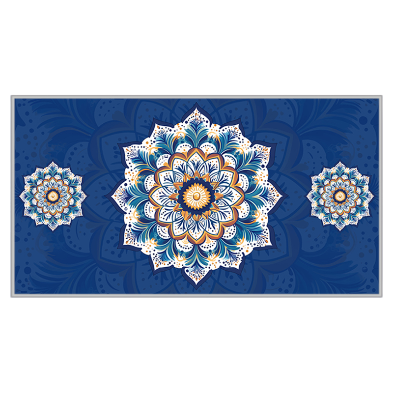 瑜伽垫2025新款专业防滑加大加宽运动跳绳减震地垫静音健身垫家用