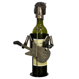 创意盔甲红酒架客厅酒吧餐厅网红人物动物造型葡萄酒瓶装饰品摆件