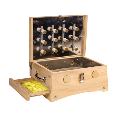 艾灸盒木制大号腹部随身家用