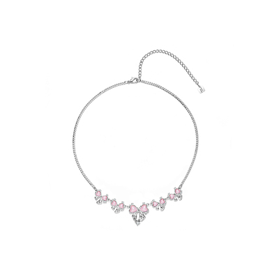 潮度原创小众甜酷蝴蝶结颈链送礼