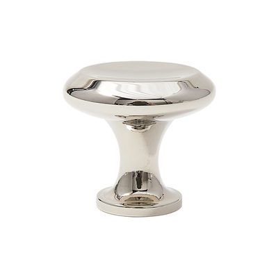 钛银色拉手黄铜单孔法式小拉手