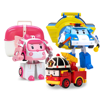 ROBOCARPOLI儿童变形玩具礼物