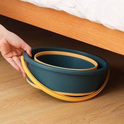 家用折叠水桶多功能泡脚便捷收缩一桶户外桶桶车载式钓鱼多用桶