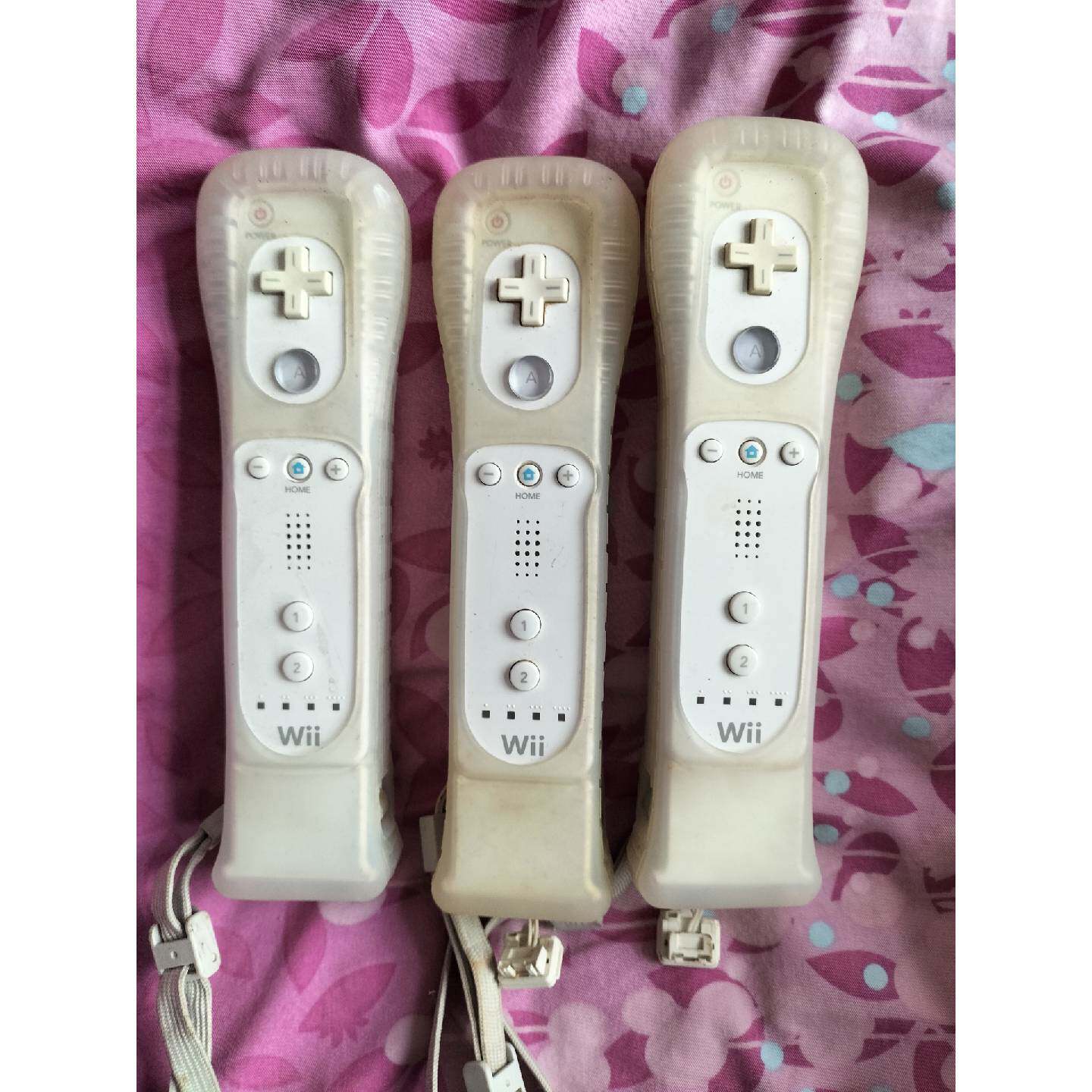 议价wii原装手柄直柄功能正常带加速器成色一般可维修