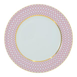 俄皇LOMONOSOV骨瓷餐具套装STAR粉色系列骨瓷家用欧式餐碗餐盘