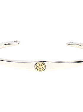 ampjapan黄铜手工银手环手镯